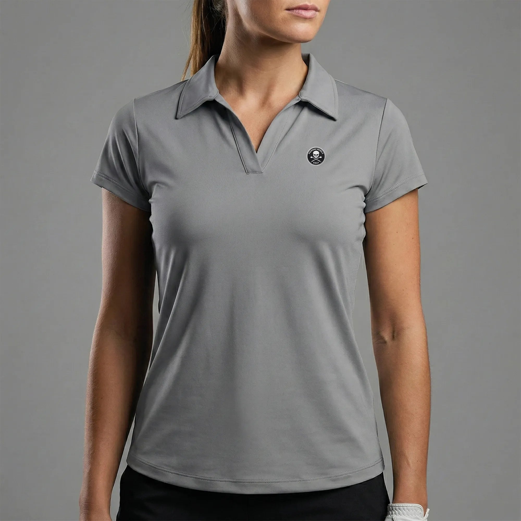 Polo golf Femme Col V Cool Plus