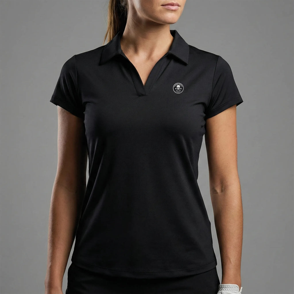 Polo golf Femme Col V Cool Plus