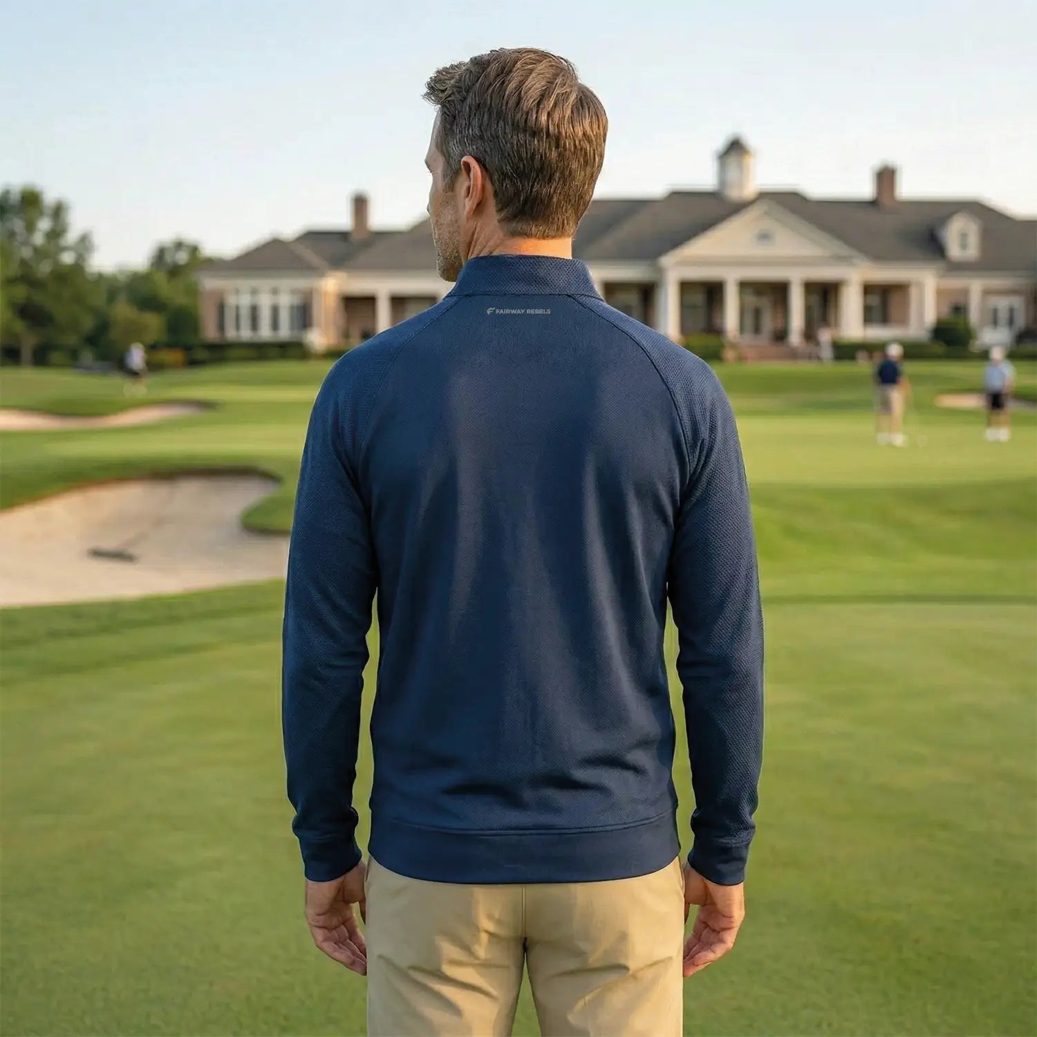 Pull Golf Technique Homme Control + - Vêtement et accessoire de golf Fairway Rebels