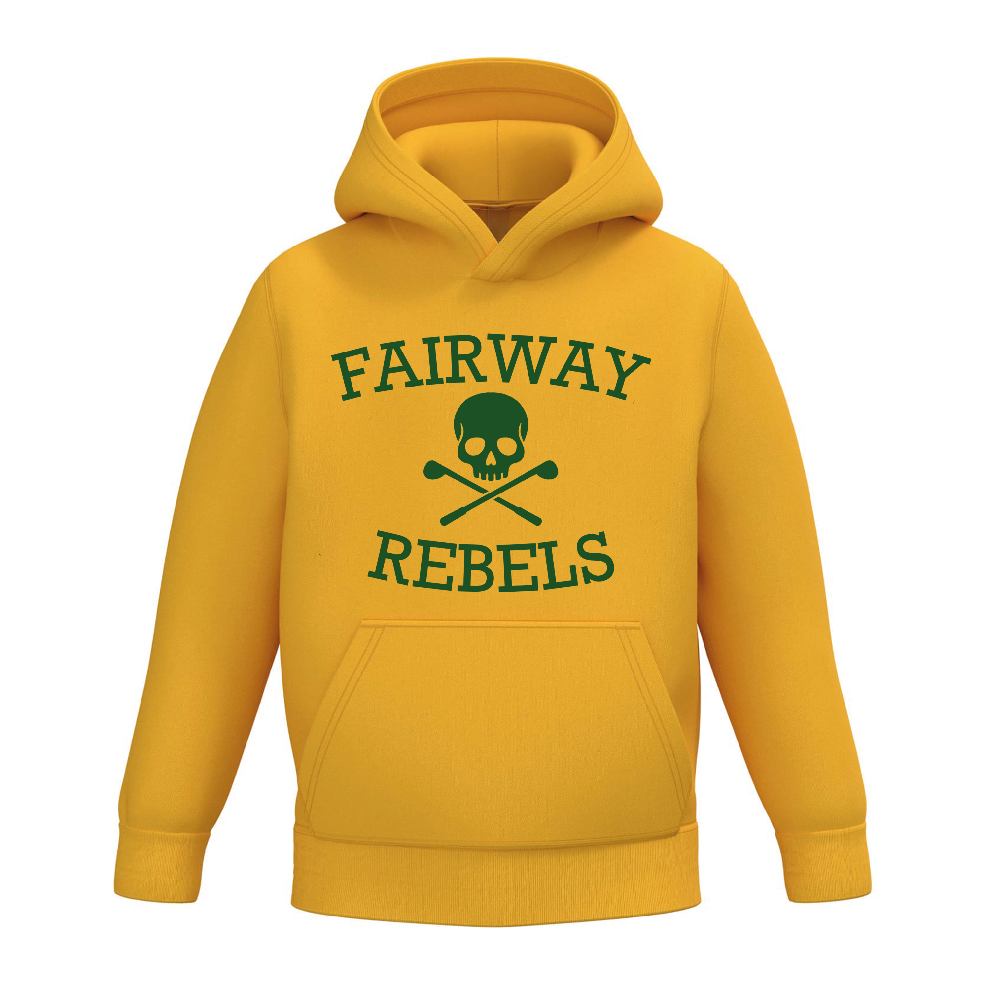 Sweat à capuche golf enfant – Fairway Rebels - Fairway Rebels golf -sweat a capuche enfant -44.00 EUR