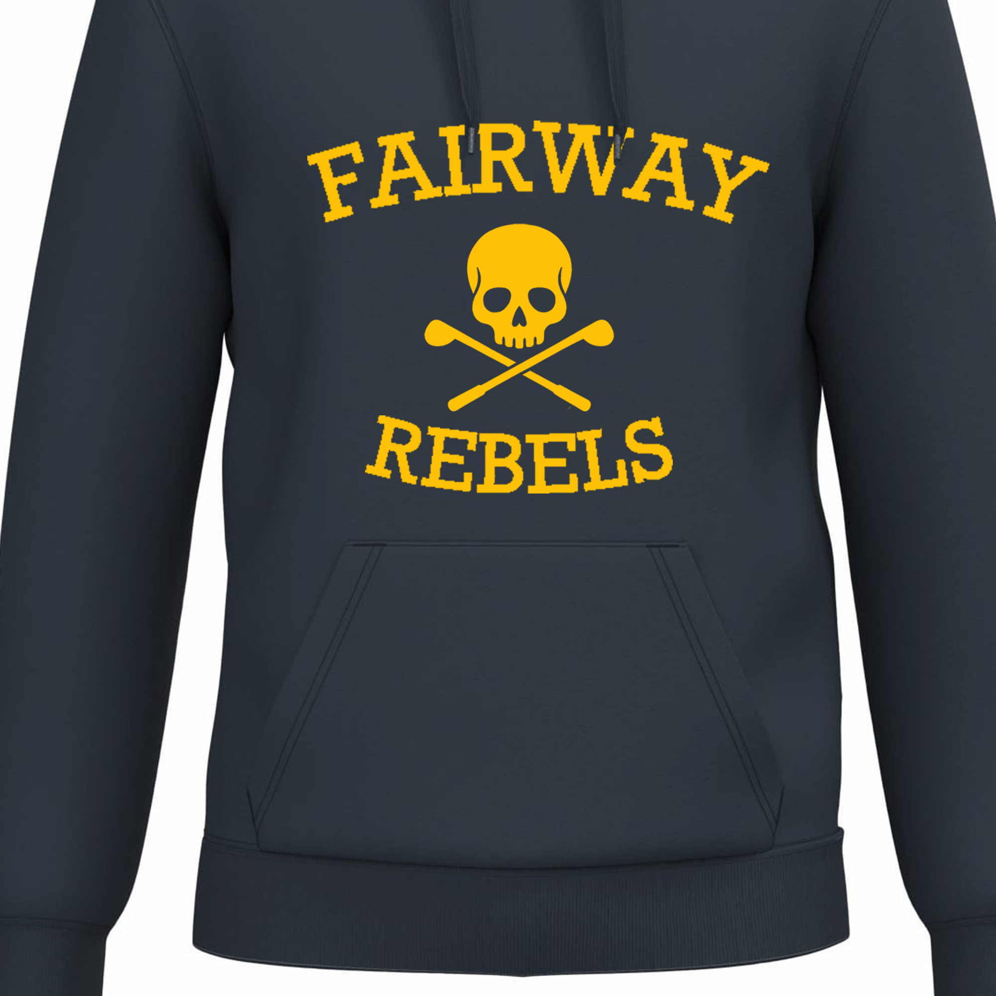 Sweat à Capuche Bleu Marine Fairway Rebels - Fairway Rebels golf
