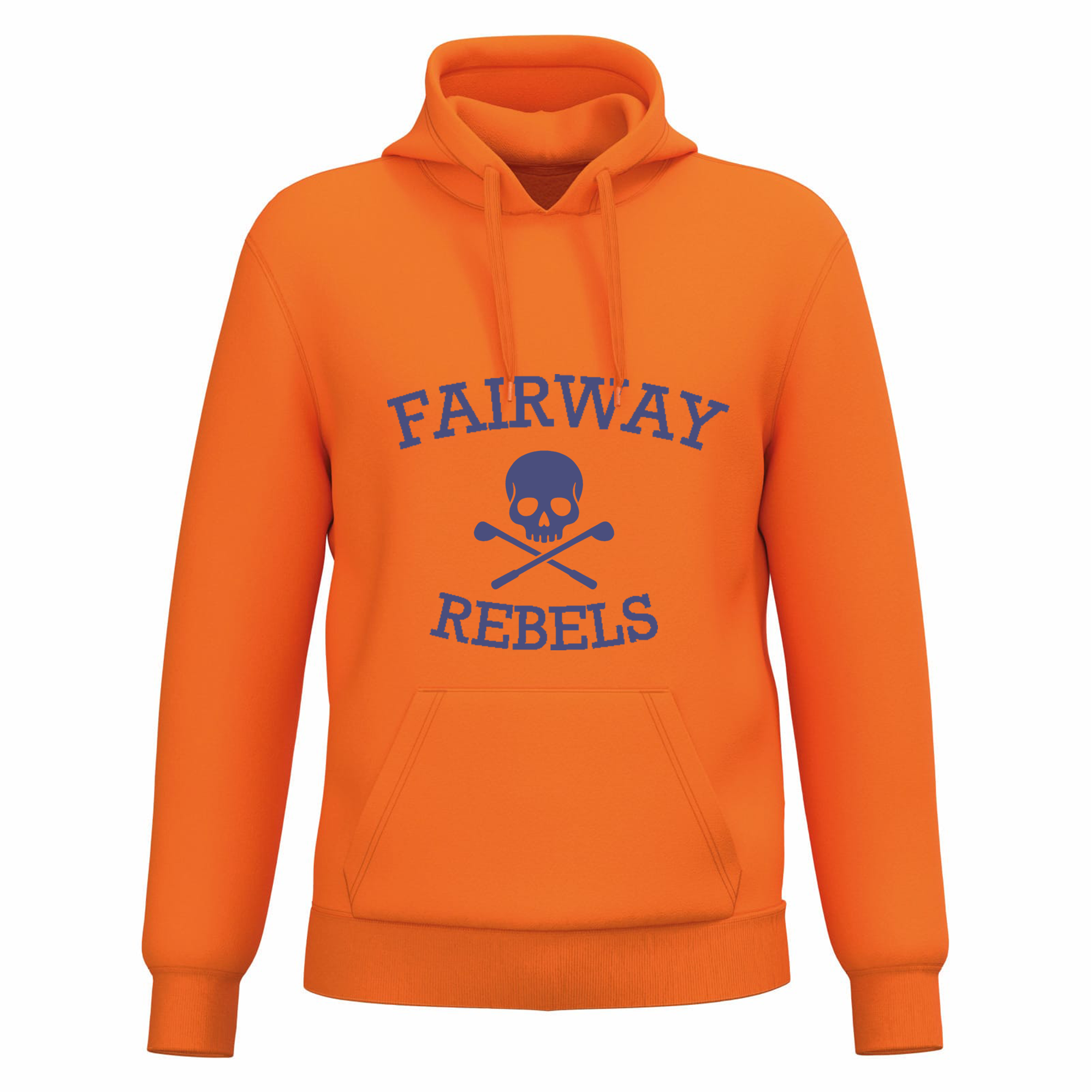 Sweat à Capuche Orange Fairway Rebels - Fairway Rebels golf