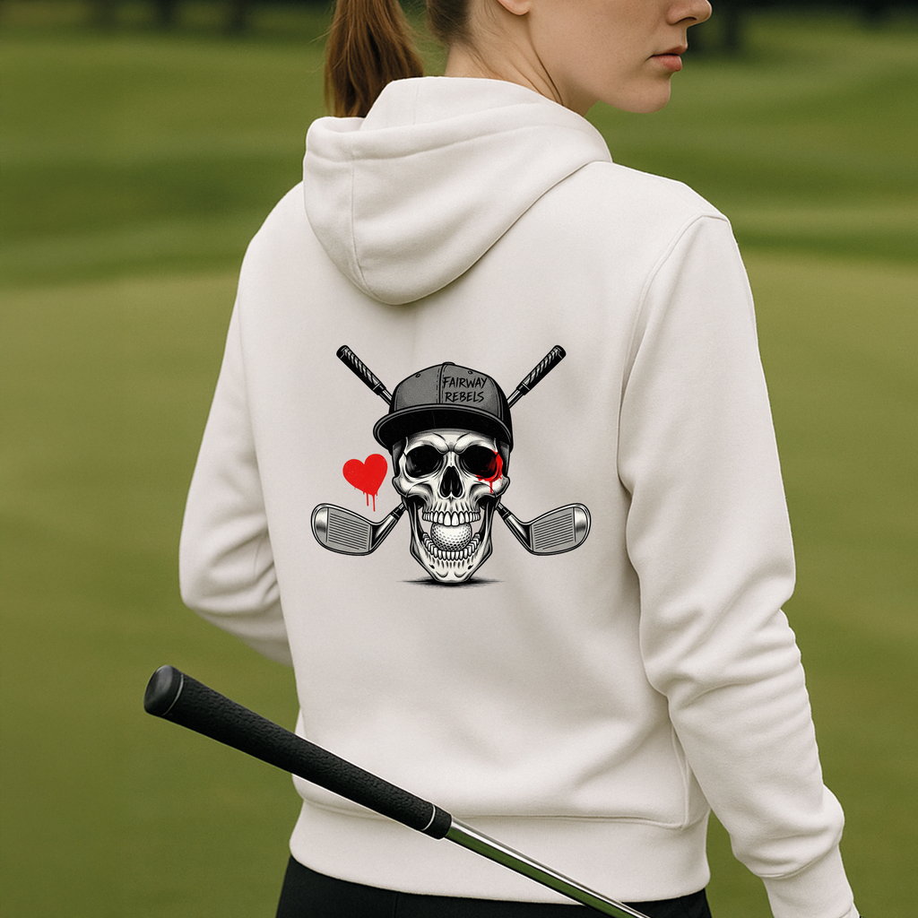 Sweat à capuche unisexe Heart Fairway Rebels - Fairway Rebels golf