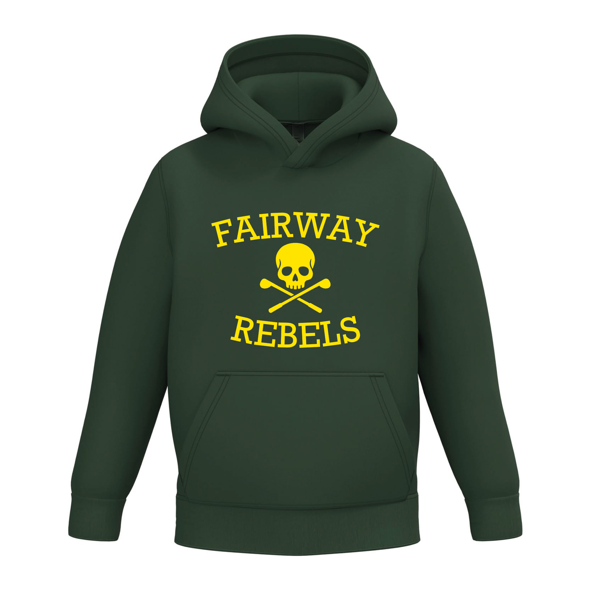 Sweat à capuche golf enfant – Fairway Rebels - Fairway Rebels golf -sweat a capuche enfant -44.00 EUR