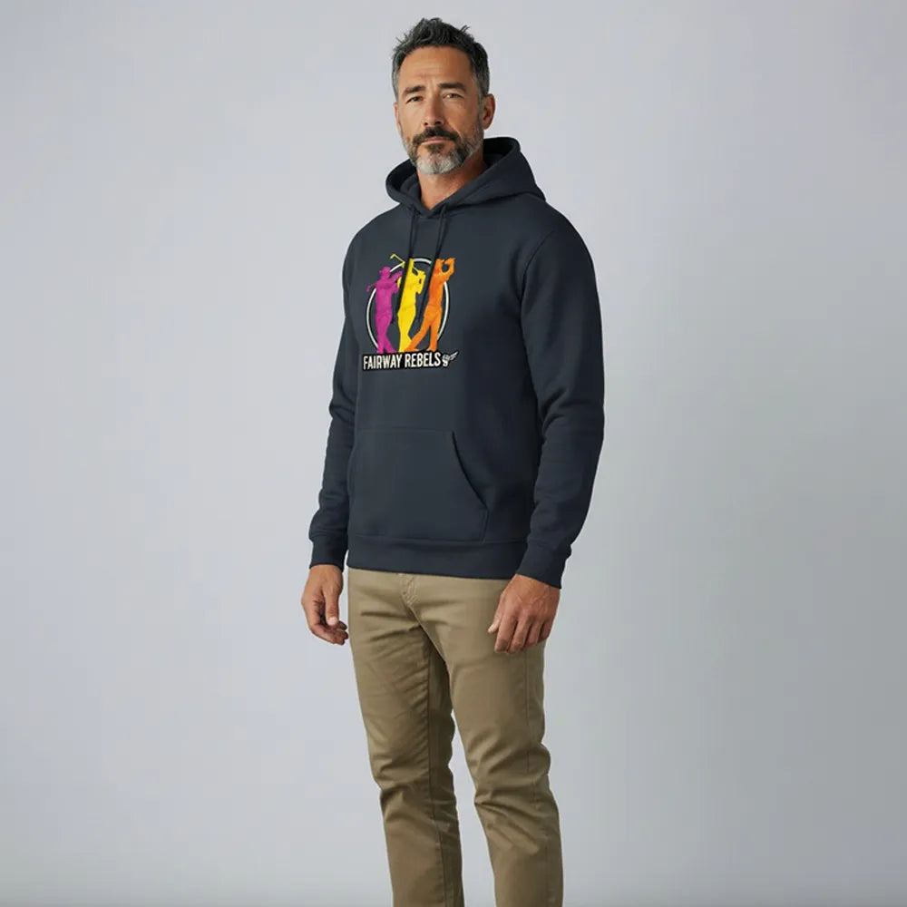 Sweat à Capuche Bleu Marine Andy - Fairway Rebels. golf - 69.00 EUR