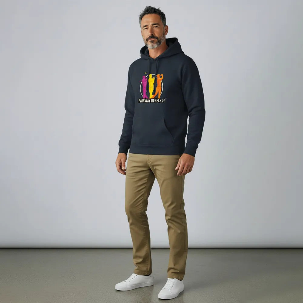 Sweat à Capuche Bleu Marine Andy - Fairway Rebels. golf - 69.00 EUR