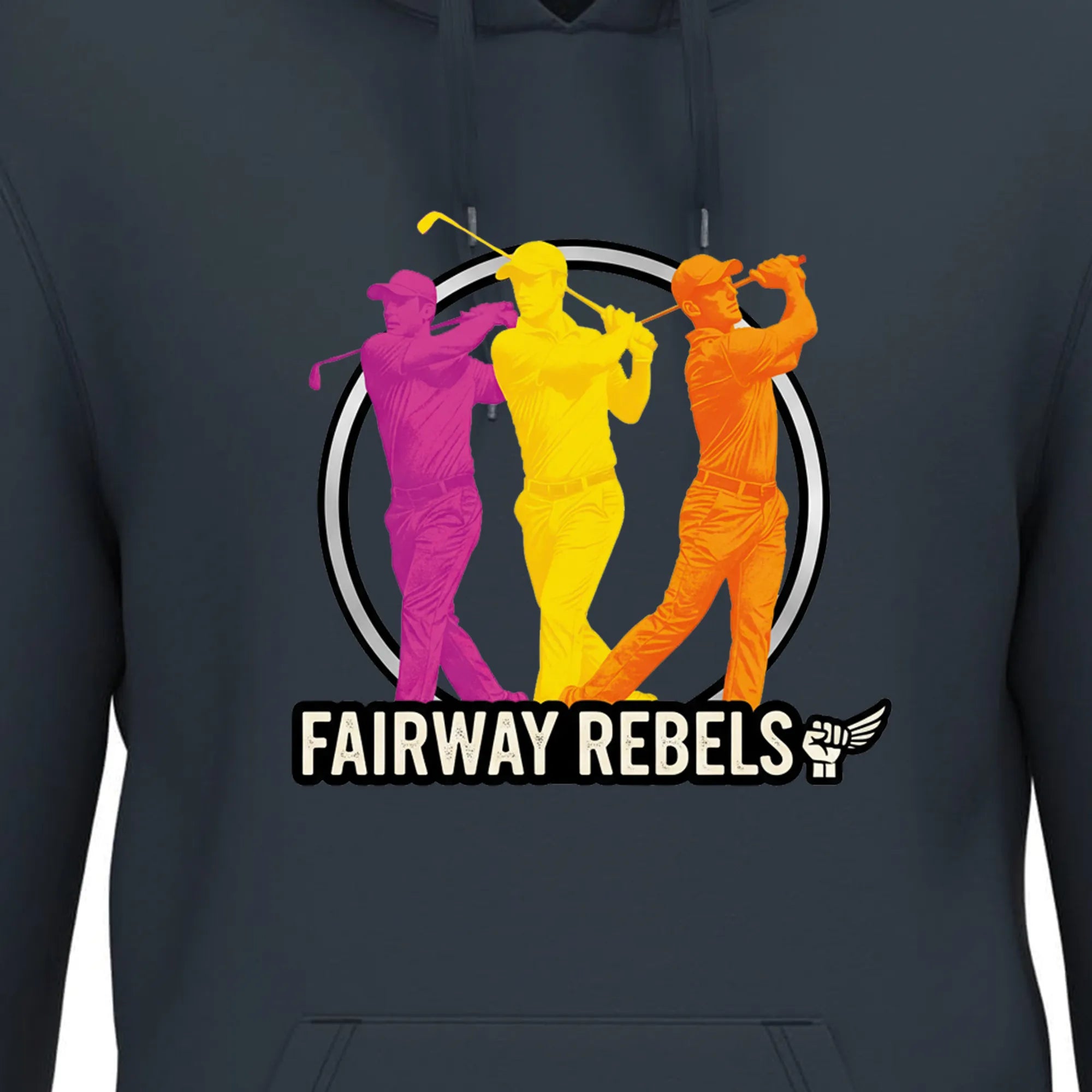 Sweat à Capuche Bleu Marine Andy - Fairway Rebels. golf - 69.00 EUR