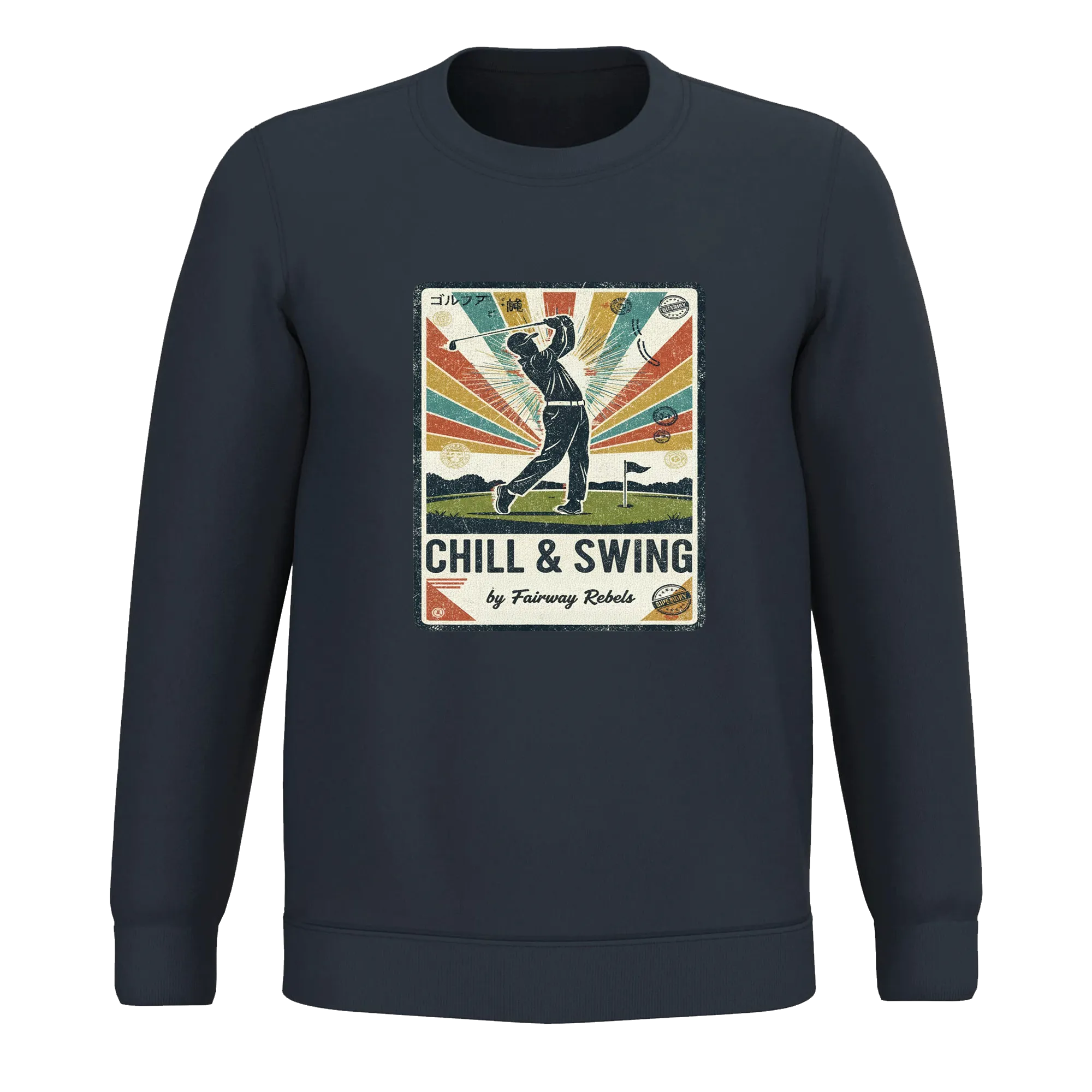 Sweat Golf Unisexe Chill & Swing Fairway Rebels Golf - Fairway Rebels golf - -49.00 EUR
