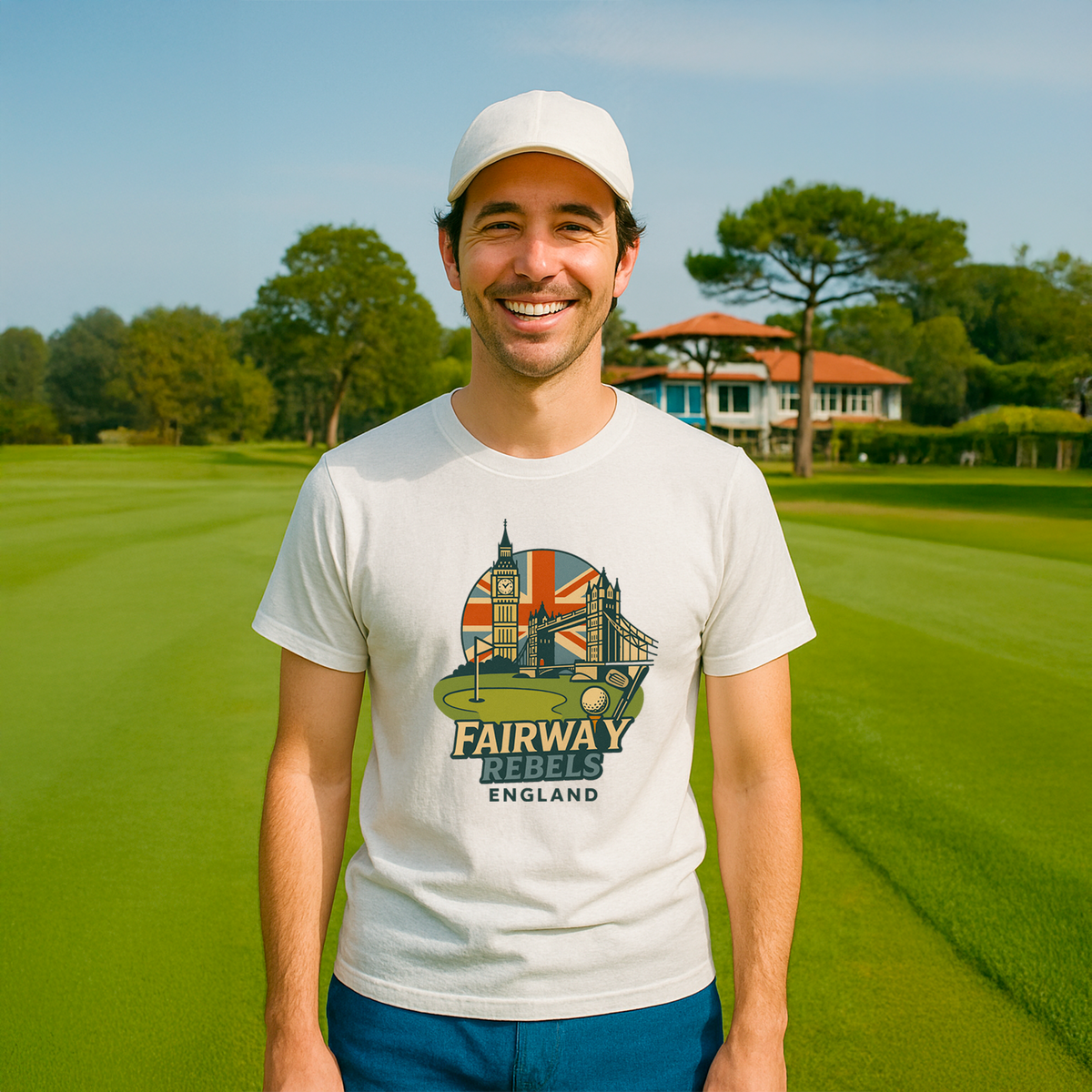 T-shirt unisexe England Fairway rebels - Fairway Rebels golf